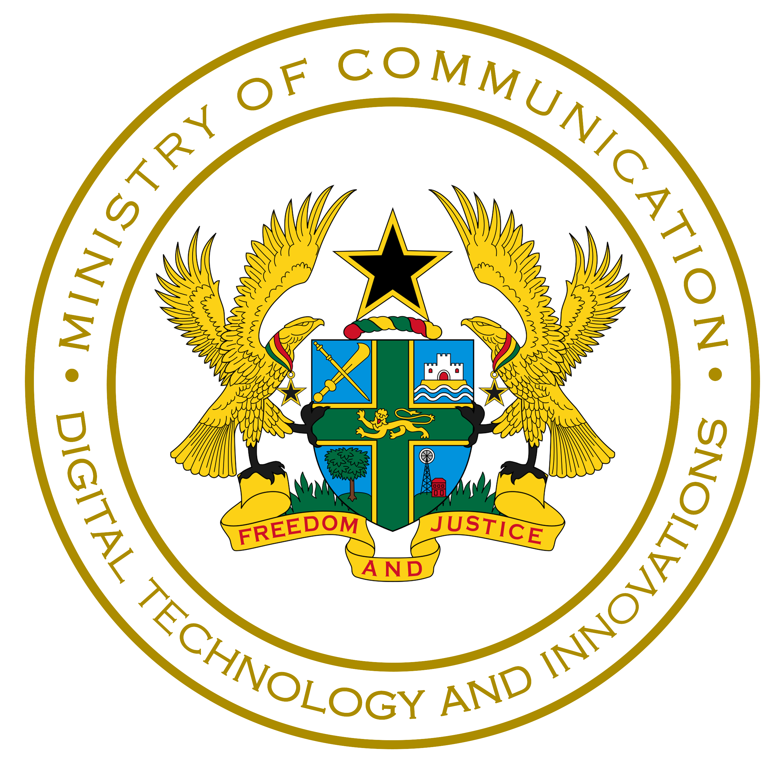 Ministry of Communication, Digital Technology and Innovations logo